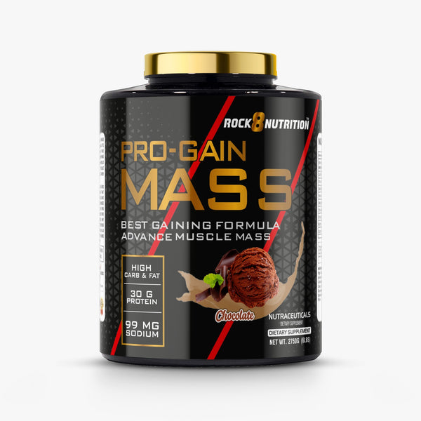 Rock8 Nutrition Pro-gain Mass Chocolate Supplement