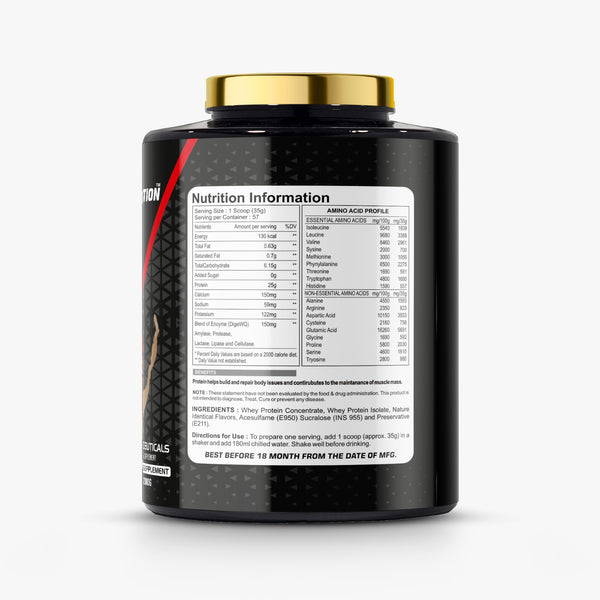 Rock8 Nutrition Pro Whey Protein Powder