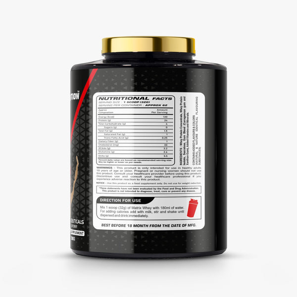 Rock8 Nutrition Lean Isolate Hydrolyzed Whey Protein
